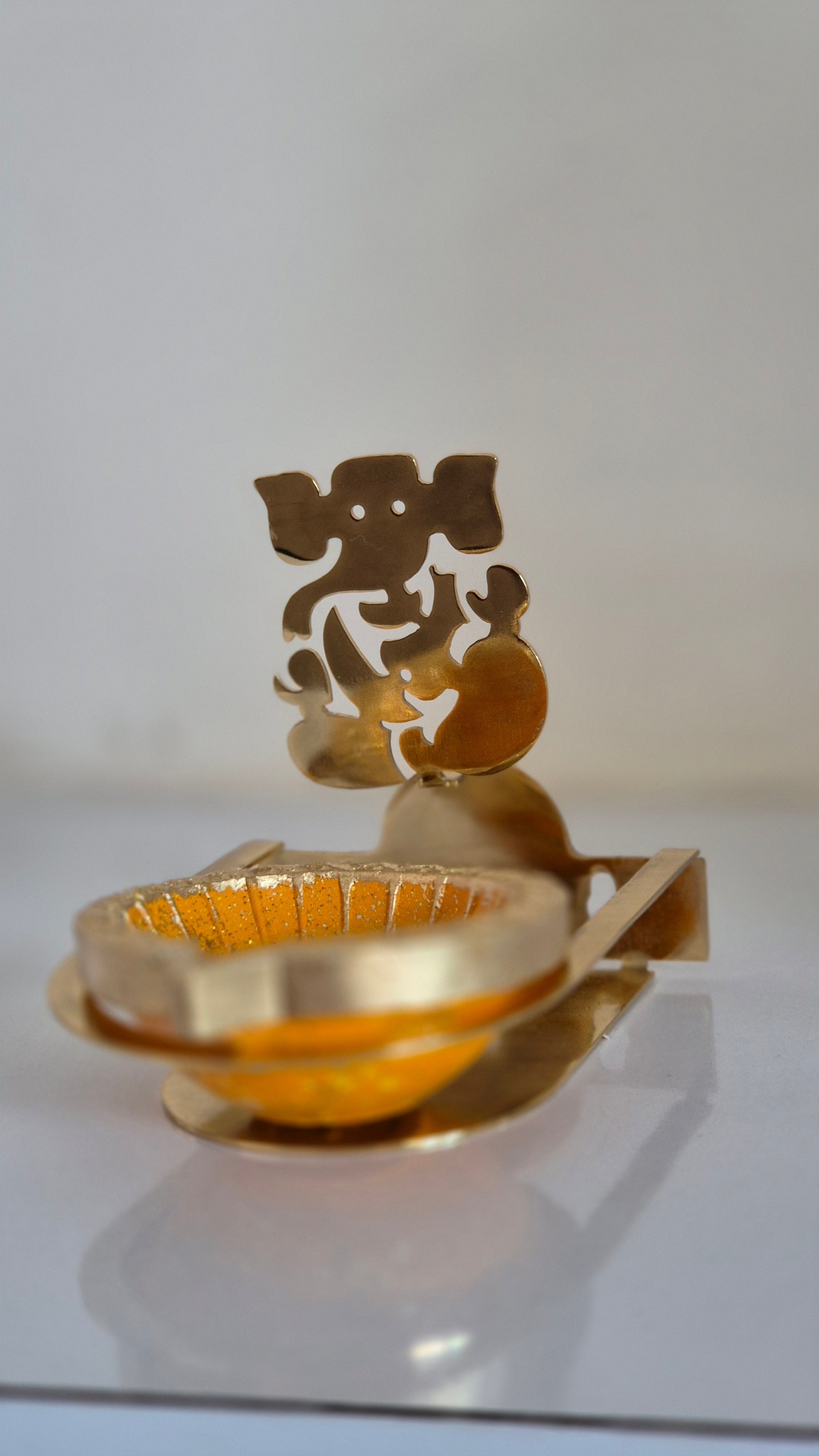 Shri Ganesh Diya Holder - Divya Deep | TheSparkles