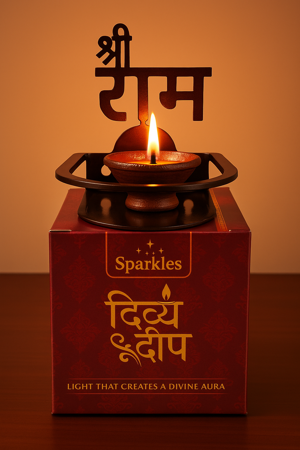 Shri Ram Diya Holder - Divya Deep | The Sparkles