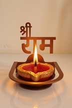 Shri Ram Diya Holder - Divya Deep | The Sparkles